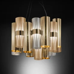 Slamp Pendellamper > La Lollo M LED-hængelampe, guld