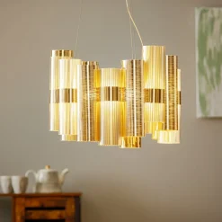 Slamp Pendellamper > La Lollo M LED-hængelampe, guld