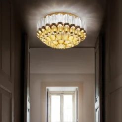 Slamp Loftlamper > Odeon Ceiling Loftlampe, guld, Ø 65 cm