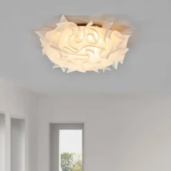 Loftlamper|Loftlamper ^ Slamp Veli - designer-loftlampe, Ø 53 cm, opal