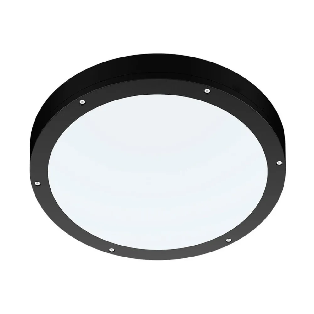 The Light Group Terrassebelysning|Udendørs Loftlamper > SLC Dio LED-loftlampe IP65 3CCT sort
