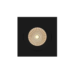 Nedgravet Udebelysning|Udendørs Spot ^ The Light Group SLC DL04 Square X1 lampe IP54 2700K sort