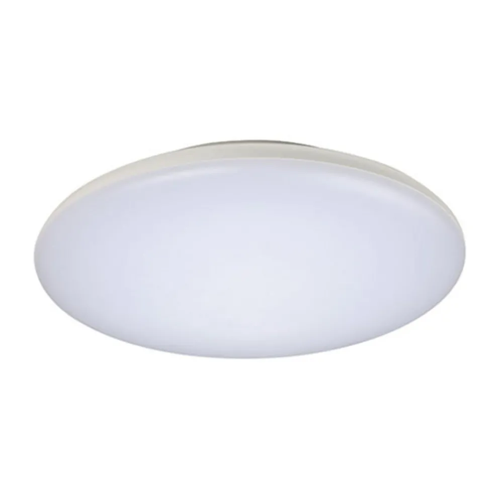 The Light Group Arbejdsrum/Kontor|Loftlamper > SLC LED-loftslampe dæmpbar IP54 Ø 25 cm 3.000 K