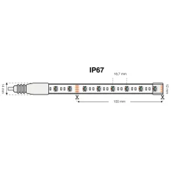 Led Strips ^ The Light Group SLC LED-Strip RGBW 10m 144W IP67