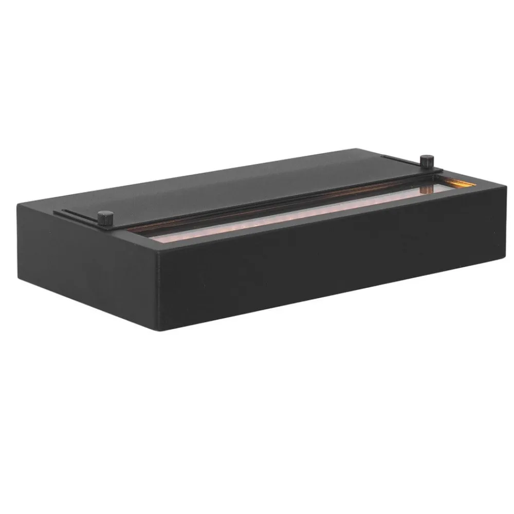The Light Group Arbejdsrum/Kontor > SLC LED-væglampe Illumin8, sort, CCT, aluminium