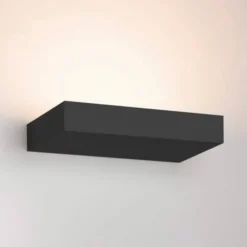 The Light Group Arbejdsrum/Kontor > SLC LED-væglampe Illumin8, sort, CCT, aluminium