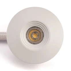 Loftlamper|Indbygningsspots ^ The Light Group SLC MiniOne Fast LED-downlight IP65 hvid 927