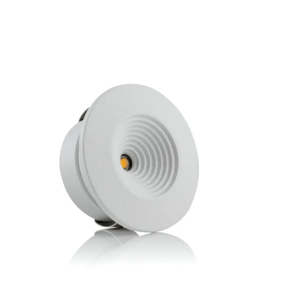 Loftlamper|Indbygningsspots ^ The Light Group SLC MiniOne Fast LED-indbygningslampe hvid 2.700K