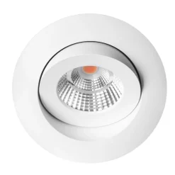 Loftlamper|Indbygningsspots ^ The Light Group SLC One 360° LED indbygningslampe dæmpet til varm hvid