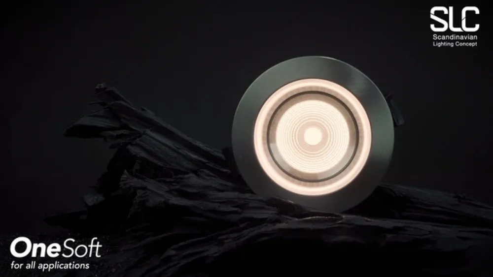 The Light Group Loftlamper > SLC One 360° LED-indbygningslampe dæmp-til-varm aluminium