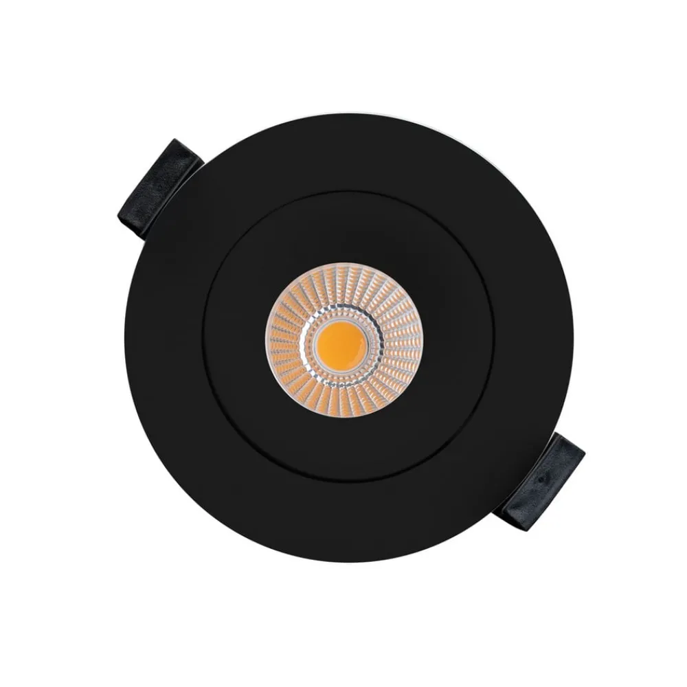 Indbygningsspots ^ The Light Group SLC OnePro LED-indbygningsdownlight sort 4.000 K