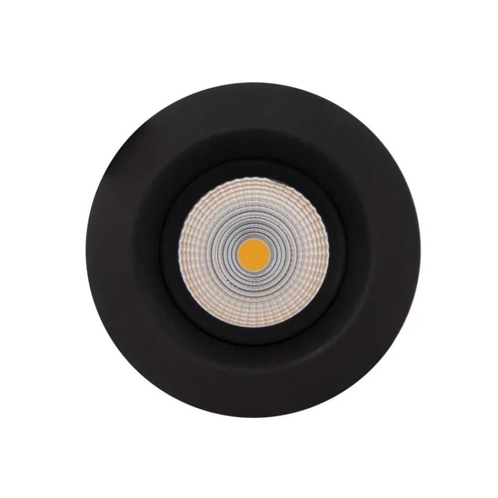 The Light Group Loftlamper|Indbygningsspots > SLC One Soft LED indbygningsspot dæmp-til-varm sort