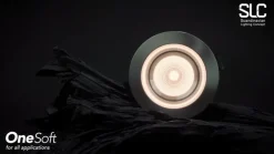 The Light Group Loftlamper|Indbygningsspots > SLC One Soft LED indbygningsspot dæmp-til-varm sort