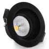 Loftlamper|Indbygningsspots ^ The Light Group SLC One Soft LED indbygningsspot sort 3.000K