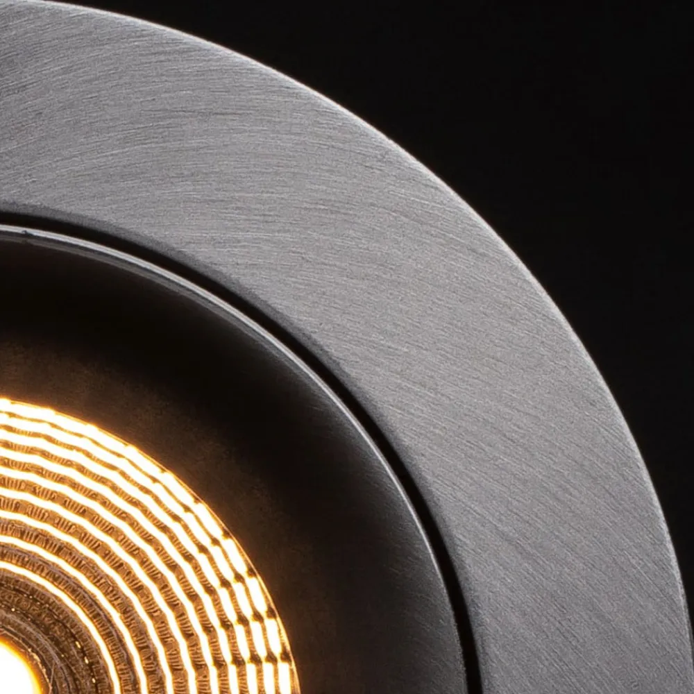 The Light Group Loftlamper|Indbygningsspots > SLC One 360° SunLike LED indbygningslampe alu 930