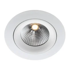 Loftlamper ^ The Light Group SLC One 360° SunLike LED indbygningslampe hvid 930