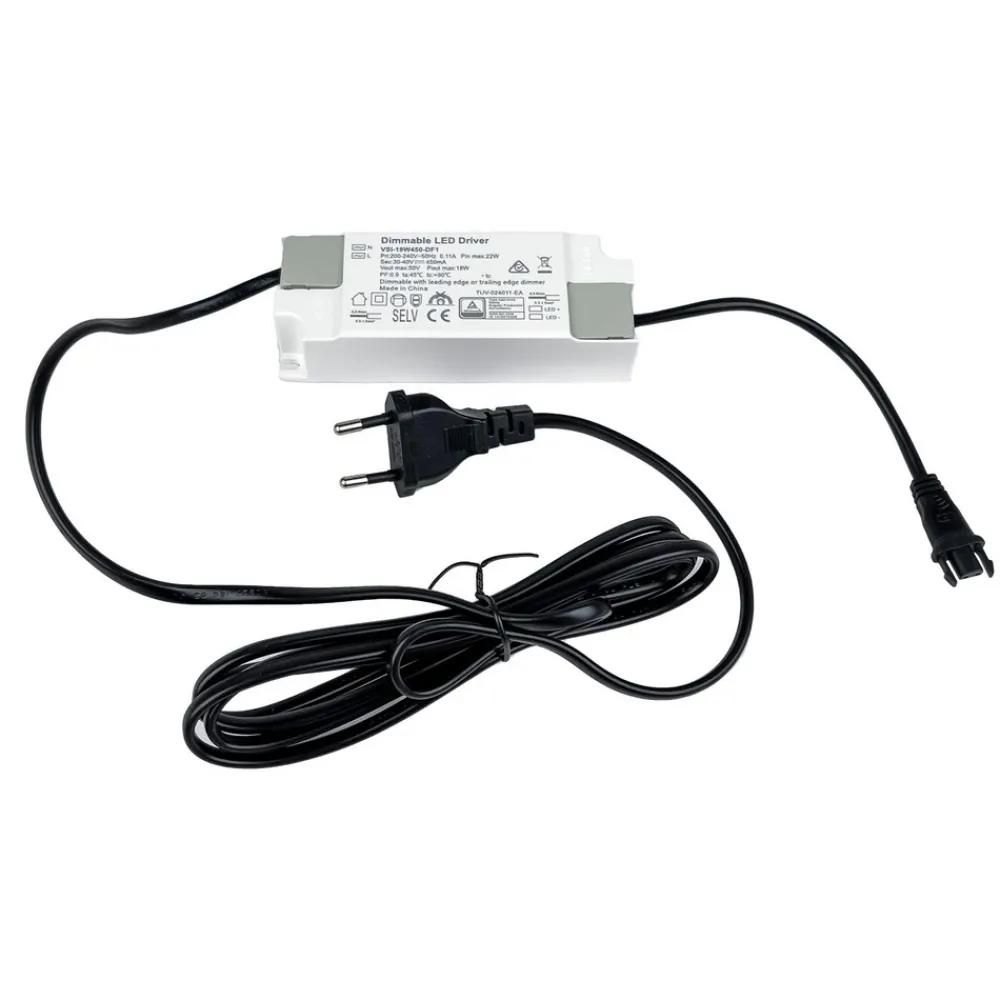 Driver Konstant Strøm ^ The Light Group SLC Shift LED-driver dæmpbar 450mA max. 22 W