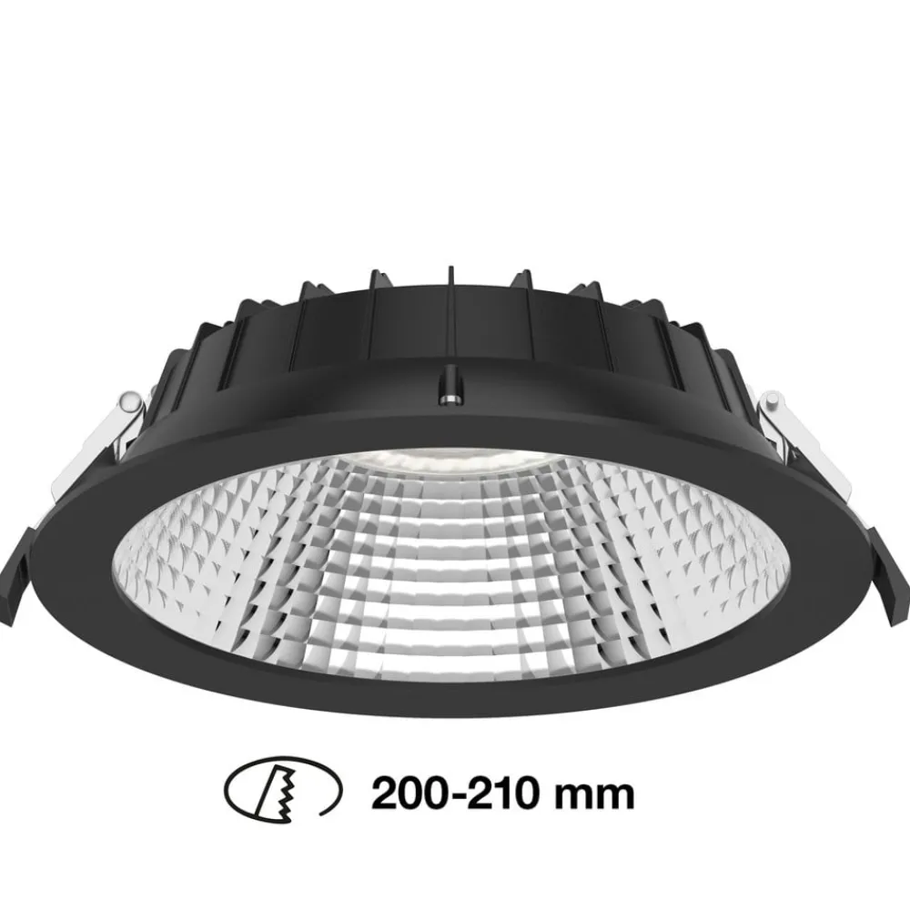 The Light Group Indbygningsspots > SLC Shift LED-indbygningsspot Ø 22,8cm CCT, sort