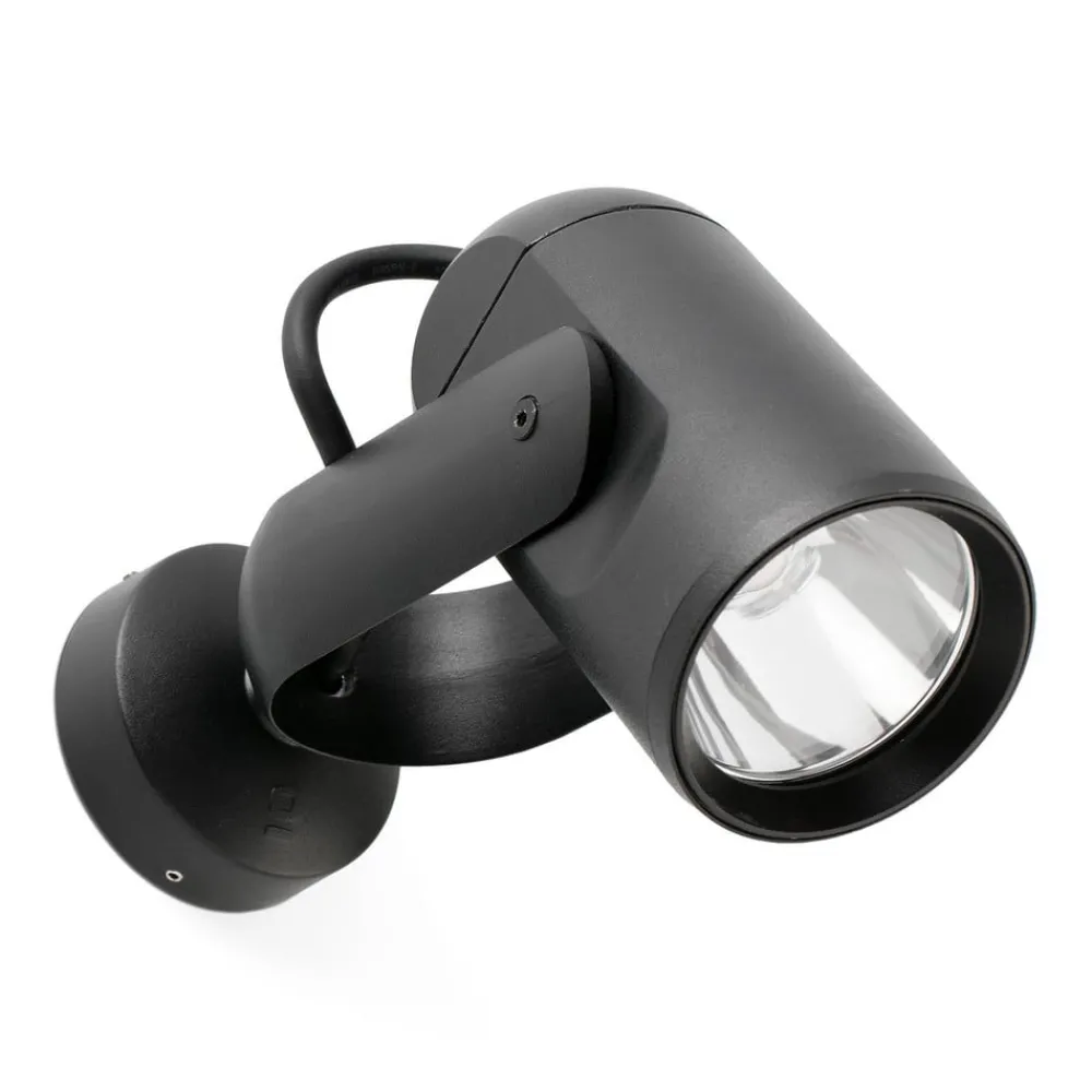 Udendørs Spot ^ FARO BARCELONA Slot udendørs LED-vægspot, fremspring 20 cm