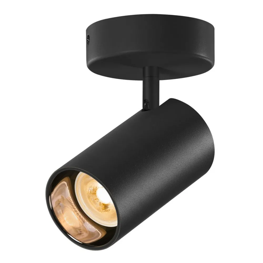 SLV Loftlamper|Spotlights > Asto Tube loftspot, GU10, 1 lyskilde, sort