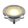 Nedgravet Udebelysning|Udendørs Spot ^ SLV Dasar Flat 120 LED-gulvlampe til indbygning, 4.000 K