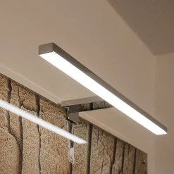 SLV Væg- Og Spejllamper > Dorisa LED-klemme væglampe bredde 50 cm krom