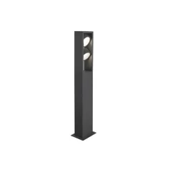 Gadebelysning ^ SLV Eskina Frame 75 LED-vejlampe, antracit, aluminium, IP65, CCT