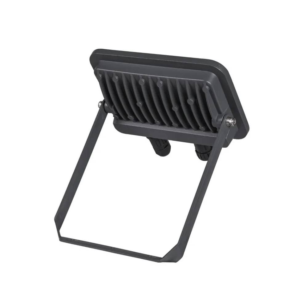 Udendørs Spot ^ SLV Floodi LED udendørs spotlight, IP65, bredde 16 cm