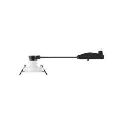 SLV Indbygningsspots > Forsænket loftlampe New Tria, hvid, aluminium, længde 8,2 cm