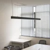 Arbejdsrum/Kontor ^ SLV Glenos LED-pendel 205 cm sort