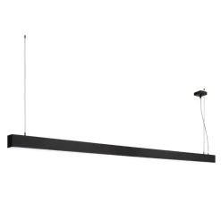 Arbejdsrum/Kontor ^ SLV Glenos LED-pendel 205 cm sort