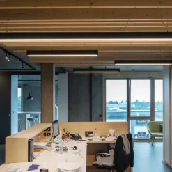 Arbejdsrum/Kontor ^ SLV Glenos LED-pendel 205 cm sort