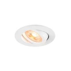 SLV Loftlamper|Loftlamper > Indbygget loftslampe New Tria, hvid, aluminium, Ø 8,2 cm