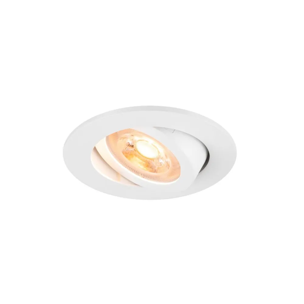 SLV Loftlamper|Loftlamper > Indbygget loftslampe New Tria, hvid, aluminium, Ø 8,2 cm
