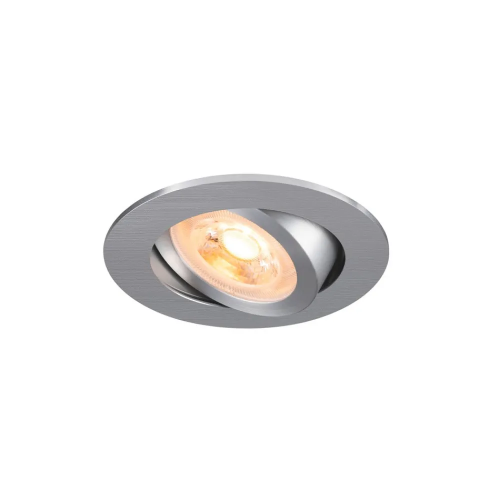 SLV Spotlights > Indbygget loftslampe New Tria, aluminium, aluminium, Ø 8,2 cm