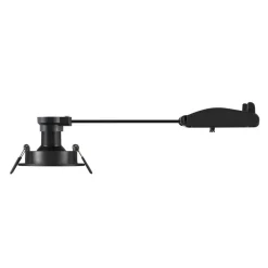SLV Indbygningsspots > Indbygget loftslampe New Tria, sort, aluminium, Ø 8,2 cm