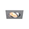 SLV Indbygningsspots > Indbygget loftslampe New Tria, aluminium, aluminium, længde 8,2 cm