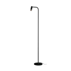 SLV Arbejdsrum/Kontor|Gulvlamper > Karpo LED-gulvlampe, med dæmper, sort
