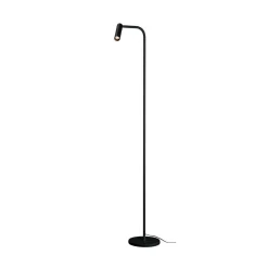SLV Arbejdsrum/Kontor|Gulvlamper > Karpo LED-gulvlampe, med dæmper, sort