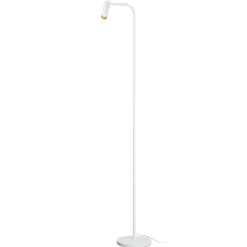 SLV Arbejdsrum/Kontor|Gulvlamper > Karpo LED-gulvlampe, med dæmper, hvid