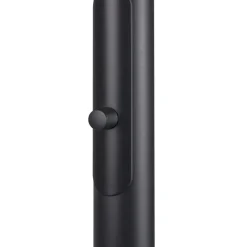 SLV Gulvlamper|Gulvlamper > LED-gulvlampe One Bow FL, sort/messingfarvet, stål
