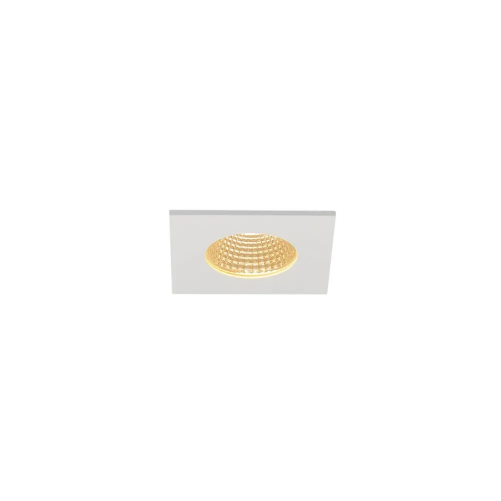 SLV Indbygningsspots|Spotlights > LED indbygningslampe Patta-I, hvid, aluminium, længde 8 cm