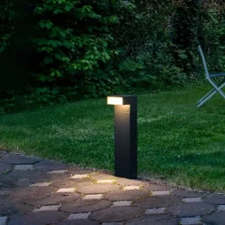 Sokkellamper ^ SLV L-Line Out LED-sokkelampe CCT, højde 50 cm