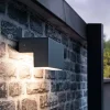 Væglamper ^ SLV L-Line Out LED udendørs væglampe CCT, bredde 15 cm