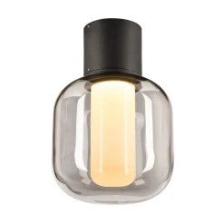 Udendørs Loftlamper ^ SLV Ovalisk LED udendørs loftslampe CCT