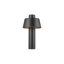 SLV Sokkellamper > Photoni 45 sokkellampe, sort, aluminium, højde 45 cm