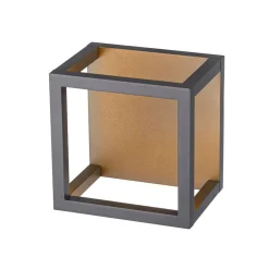 SLV Udendørs Loftlamper > Quadrulo LED udendørs loftslampe indir. antracit