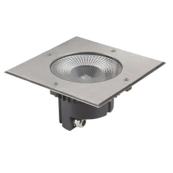 Nedgravet Udebelysning|Udendørs Spot ^ SLV Rocci 200 LED indbygget gulvlampe firkantet 20 cm