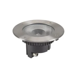 Nedgravet Udebelysning ^ SLV Rocci 200 LED indbygget gulvlampe rund Ø 20cm