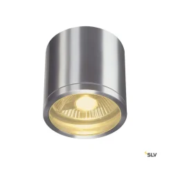 SLV Udendørs Loftlamper|Udendørs Spot > Rox udendørs loftlampe, aluminium, Ø 12,5cm